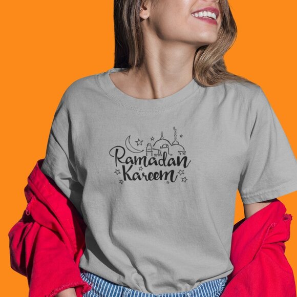 Ramadan Kareem Lettering Islamic shirt |  Ramadan shirt | Holly Fasting Month - Picture 10 of 10